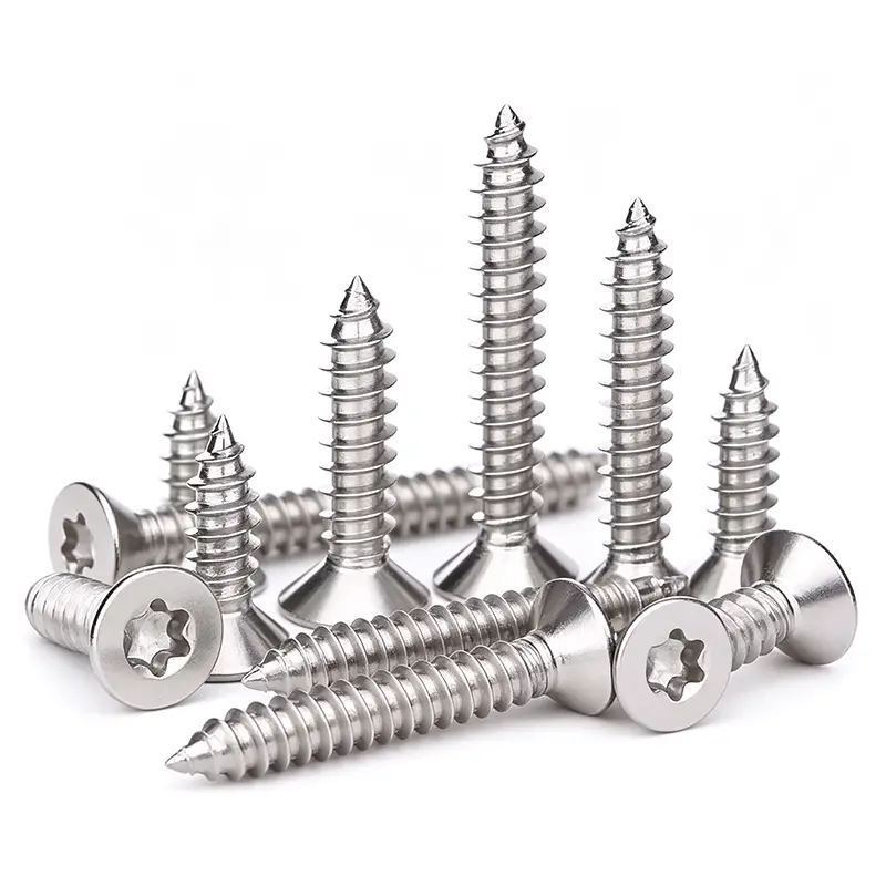 ASME B18.6.3 Torx Countersunk Self-Nunyuk Meneng