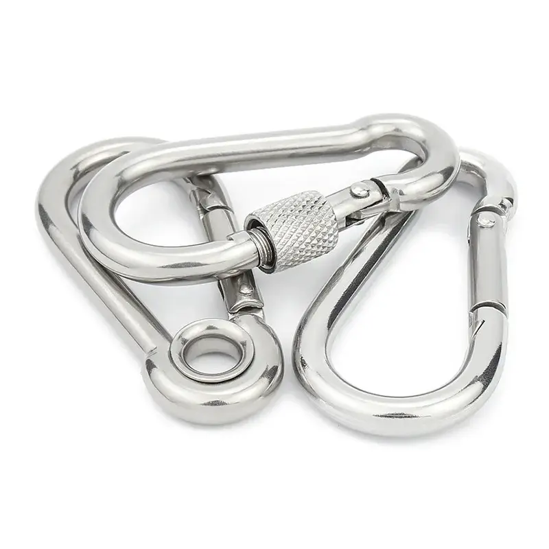 Carabiner Snap Hook kanggo Outdoor lan Industrial Use