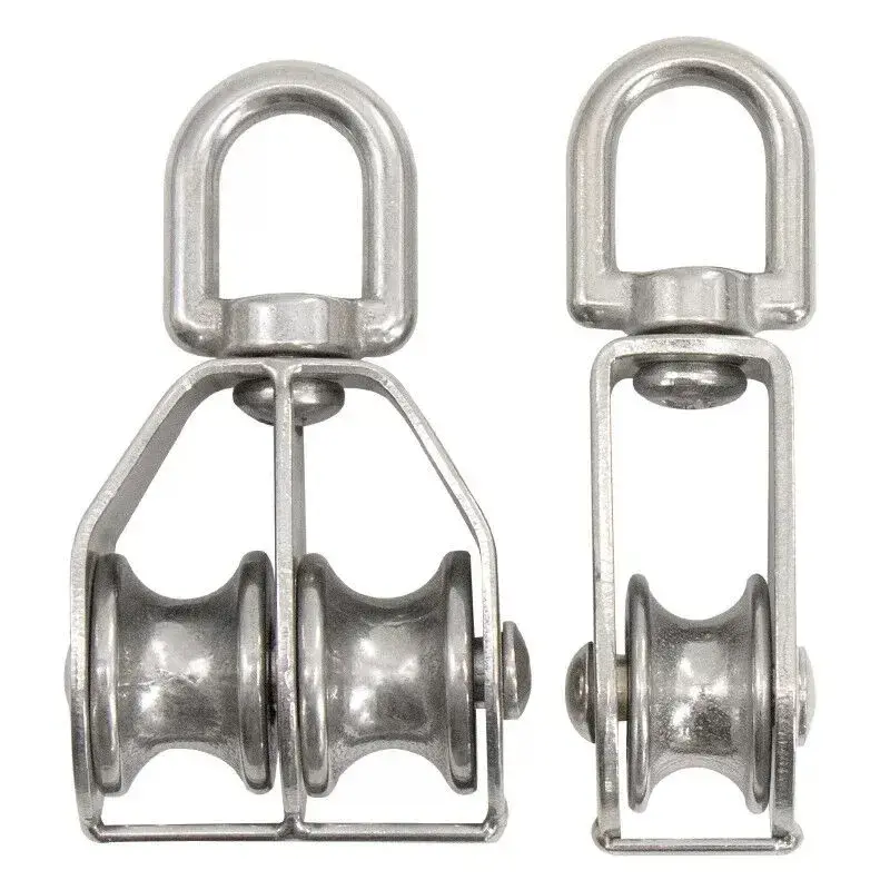 Blok Pulley Angkat Tugas Berat Tunggal lan Ganda