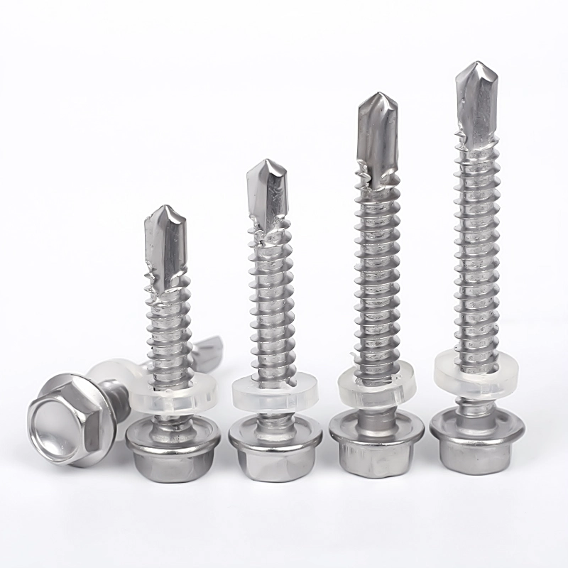 Sekrup Pengeboran Diri Stainless Steel DIN 7504K